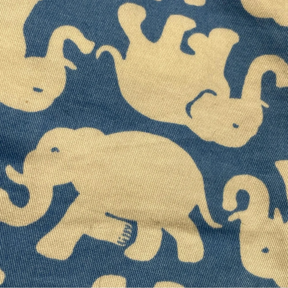 Lilly Pulitzer Callahan Tusk In Sun Elephant printed Shorts blue white 00